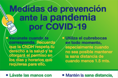 Pandemia Medidas Prevención 