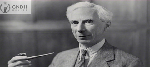 Bertrand Arthur William Russell Destacado activista social pacifista contra la guerra y ganador del Premio Nobel de Literatura