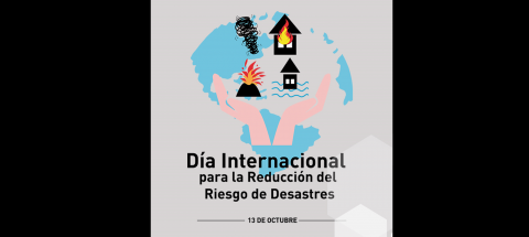Día Internacional para la Reducción del Riesgo de Desastres,  por un desarrollo sostenible.