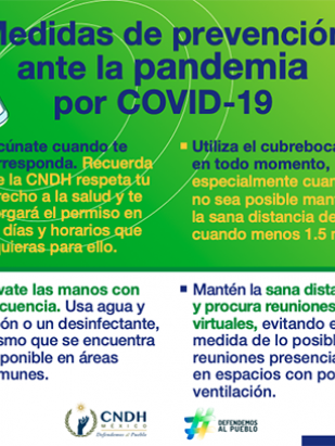 Pandemia Medidas Prevención 