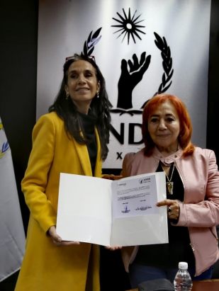 CNDH firma convenio general de colaboración con Childfund México