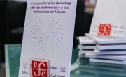 La presidenta de la CNDH, Rosario Piedra Ibarra, participó en la presentación del libro introducción a los derechos de las audiencias y a sus defensorías en México
