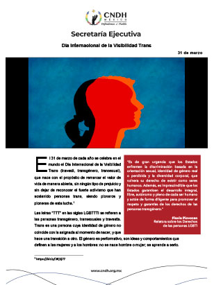 Día Internacional de la Visibilidad Trans