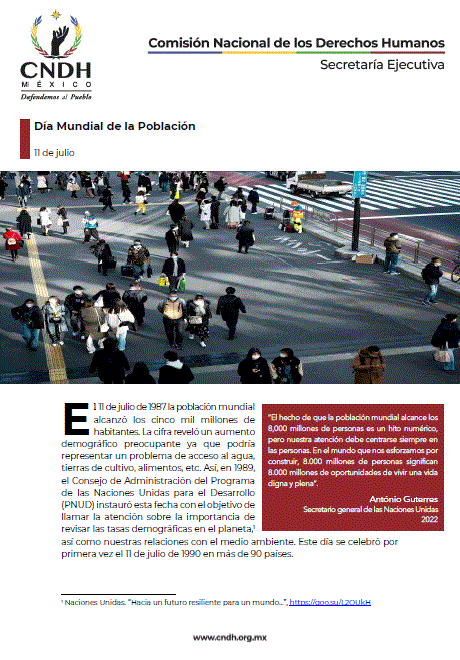 Día Mundial de la Población