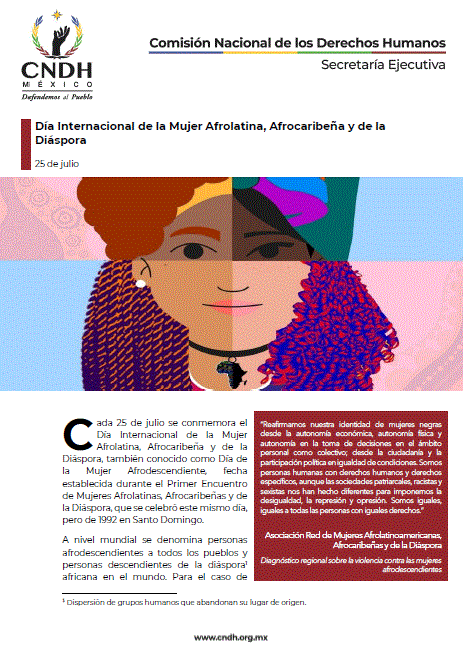 Día Internacional de la Mujer Afrolatina, Afrocaribeña y de la Diáspora