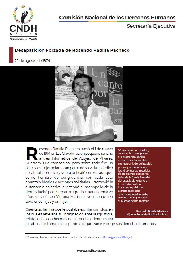 Desaparición Forzada de Rosendo Radilla Pacheco