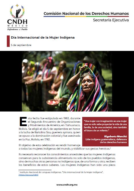 Día Internacional de la Mujer Indígena