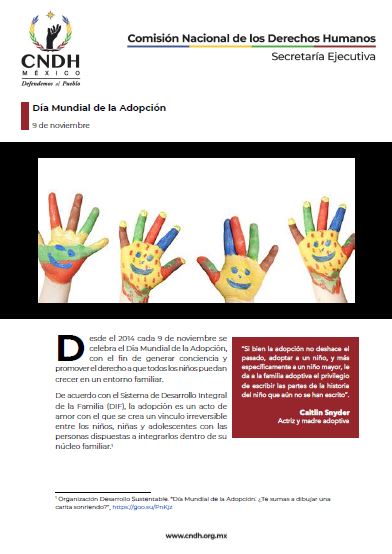 Día Mundial de la Adopción