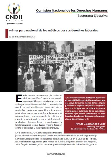 Primer paro nacional de los médicos por sus derechos laborales