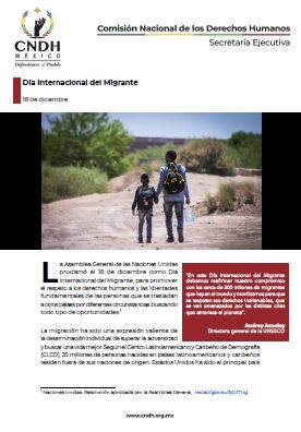 Día Internacional del Migrante