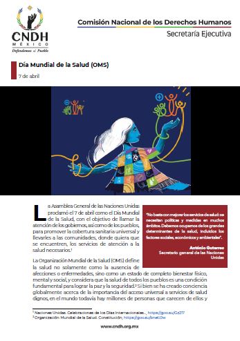 Día Mundial de la Salud (OMS)