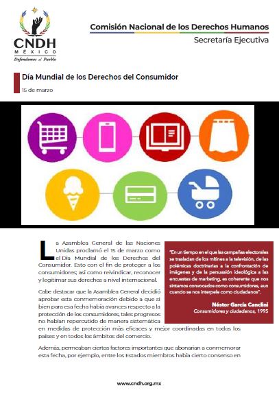 Día Mundial de los Derechos del Consumidor