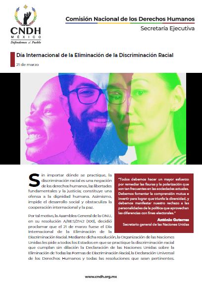 Día Internacional de la Eliminación de la Discriminación Racial