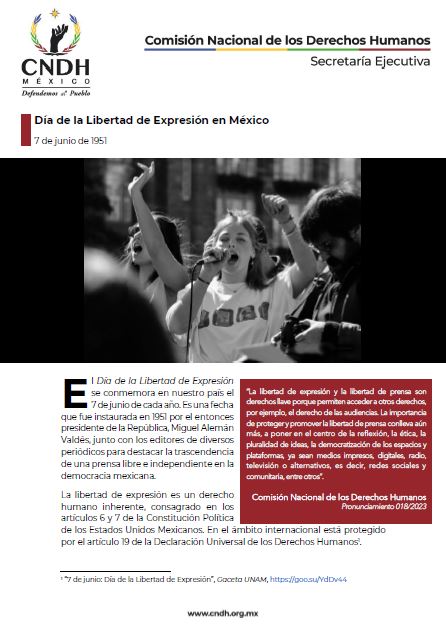 Día de la Libertad de Expresión en México
