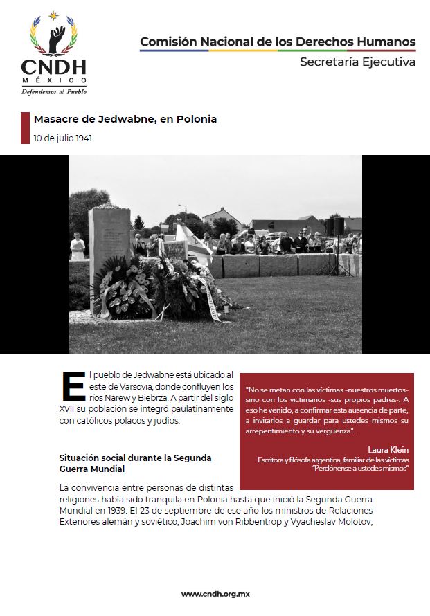 Masacre de Jedwabne, en Polonia