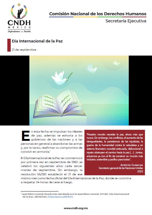 Día Internacional de la Paz