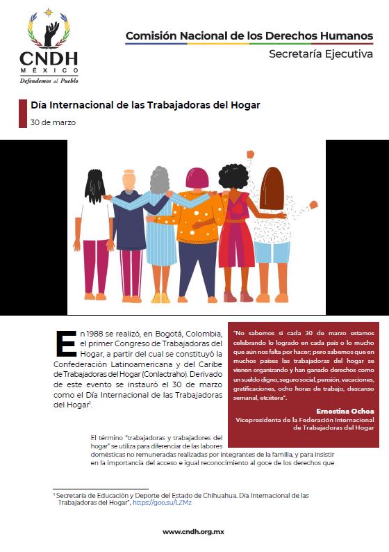 Día Internacional de las Trabajadoras del Hogar