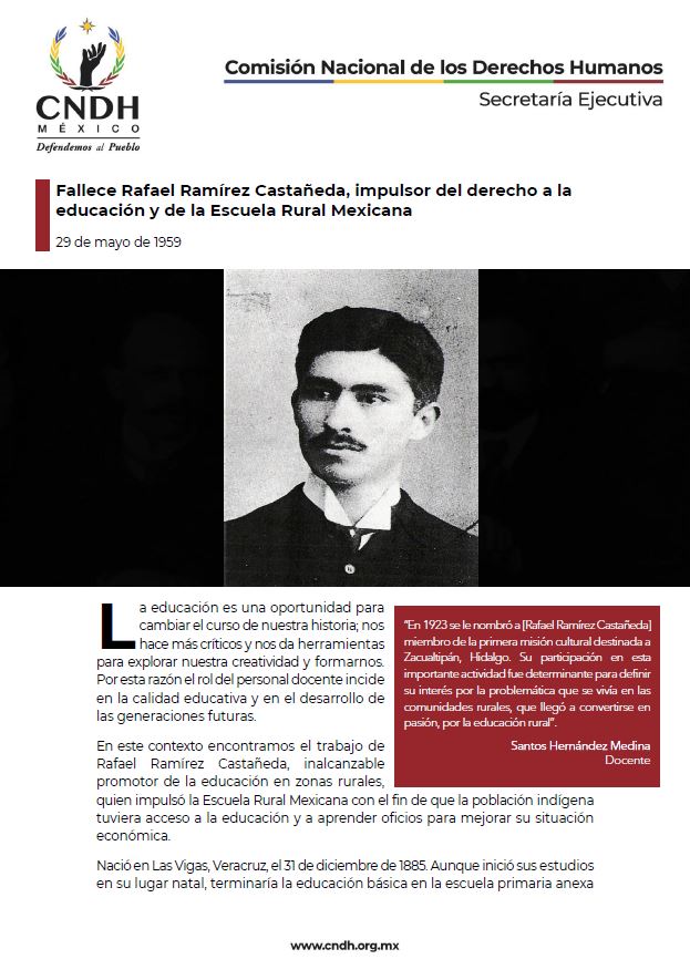 Fallece Rafael Ramírez Castañeda, impulsor del derecho a la educación y de la Escuela Rural Mexicana