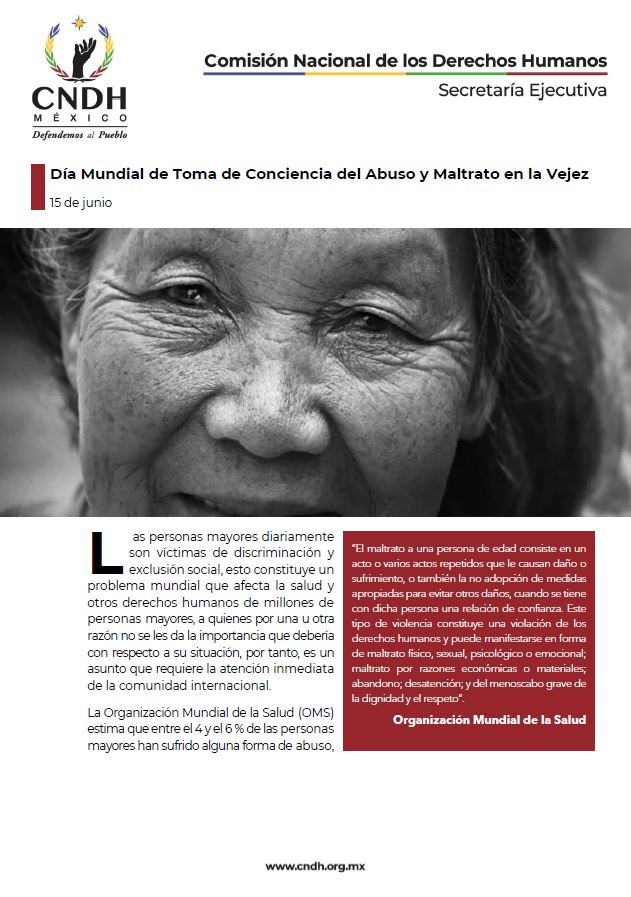 Día Mundial de Toma de Conciencia del Abuso y Maltrato en la Vejez