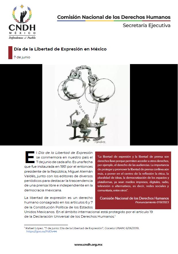 Día de la Libertad de Expresión en México