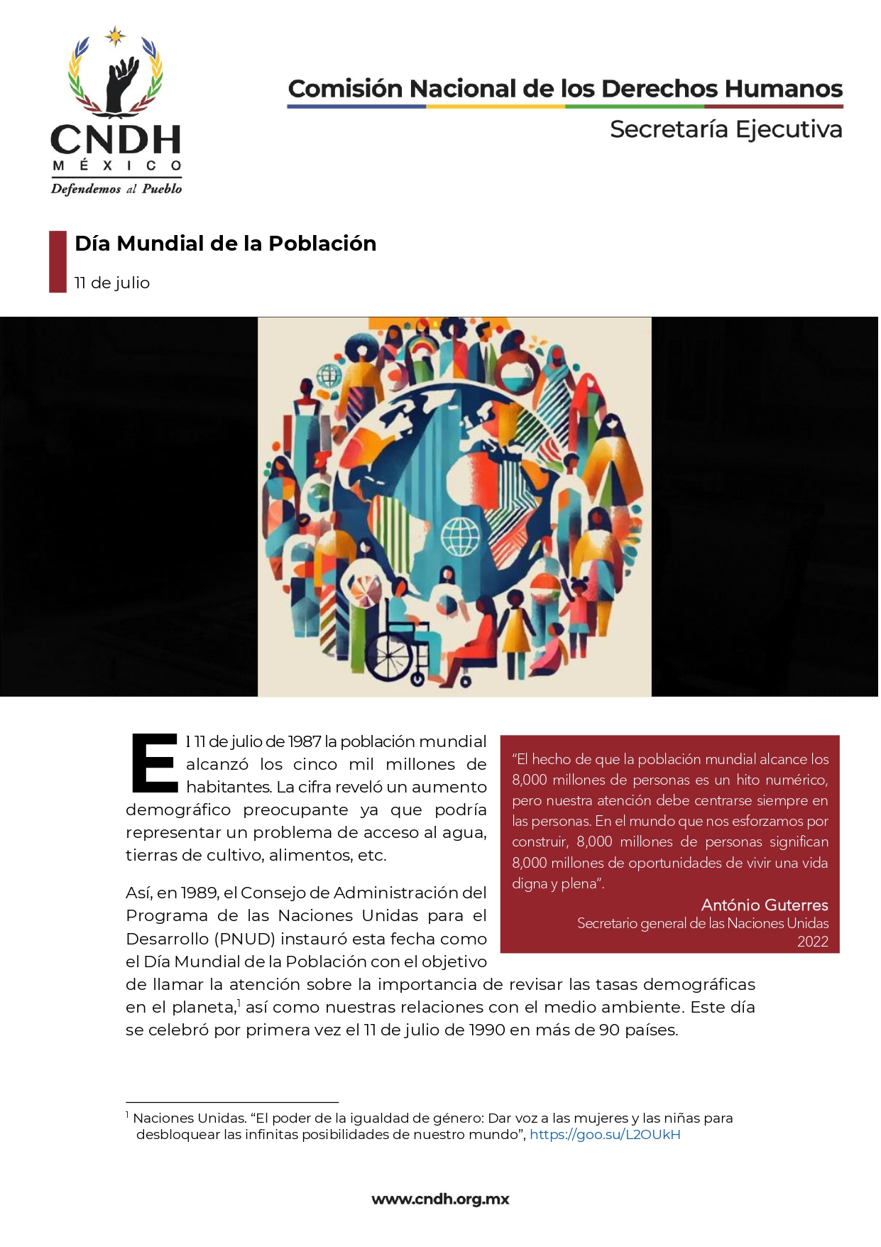 Día Mundial de la Población