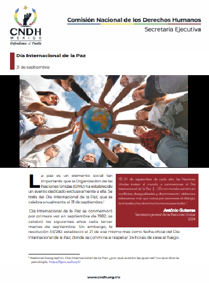 Día Internacional de la Paz