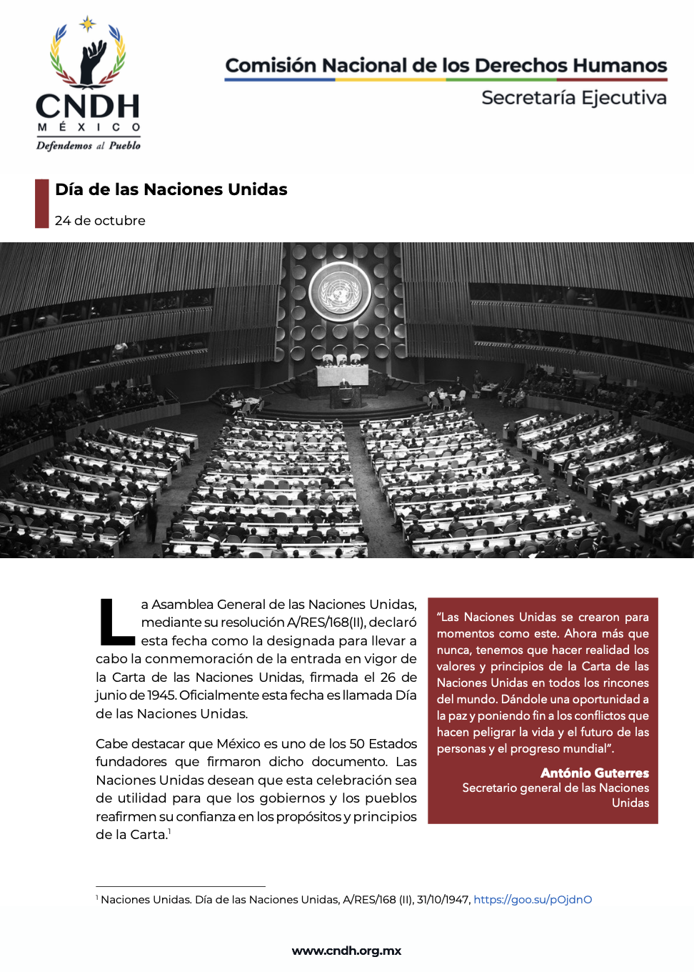 Día de las Naciones Unidas