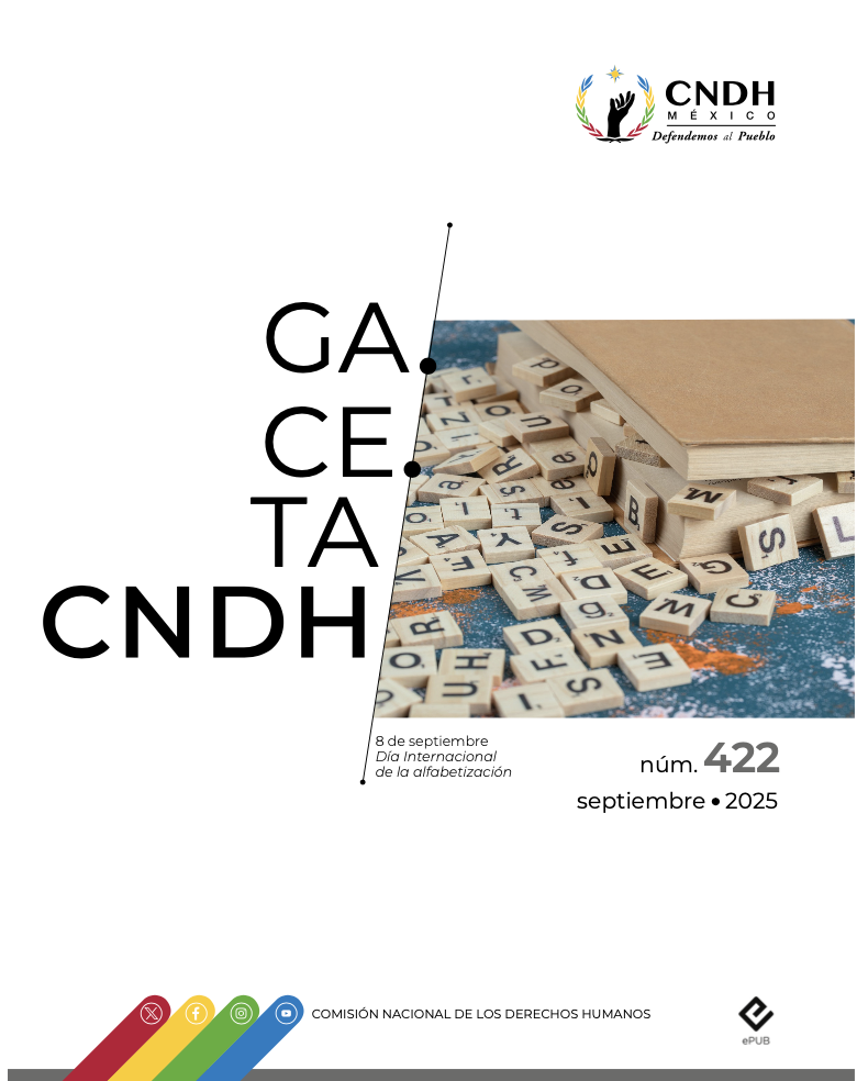 Gaceta n&uacute;mero 422 (correspondiente a septiembre de 2025)
