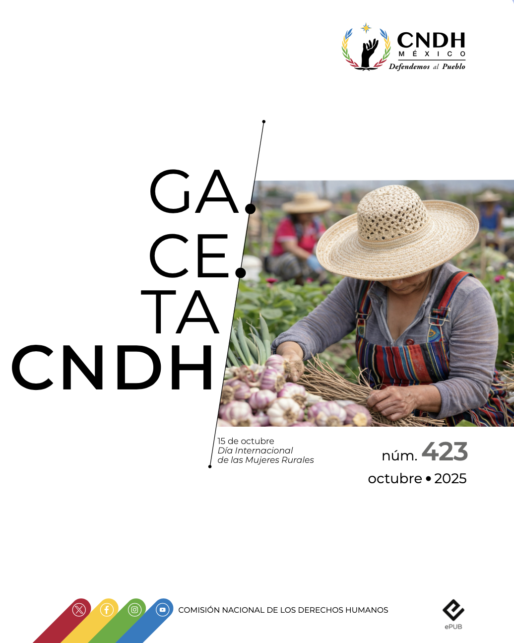 Gaceta n&uacute;mero 423 (correspondiente a octubre de 2025)