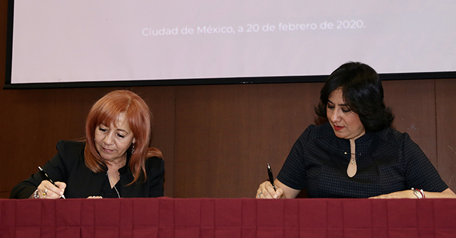 Galería. CNDH y SFP firmaron un convenio de colaboración