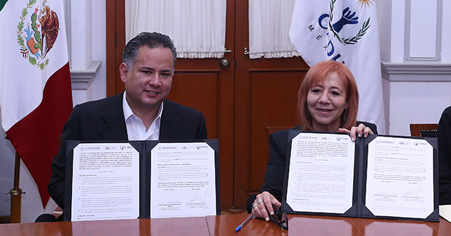 Galería. CNDH y UIF firmaron convenio de colaboración