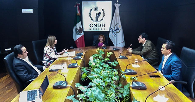 CNDH e INAI Estrechan lazos de comunicación y colaboración 
