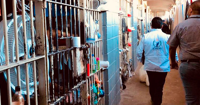 CNDH Emite medidas cautelares a autoridades de Baja California, a favor de la población penitenciaria del Cereso de Tijuana