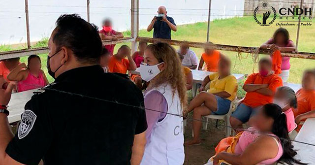 CNDH verifica cumplimiento de recomendación emitida por condiciones del centro de reinserción femenil en Tapachula, Chiapas.
