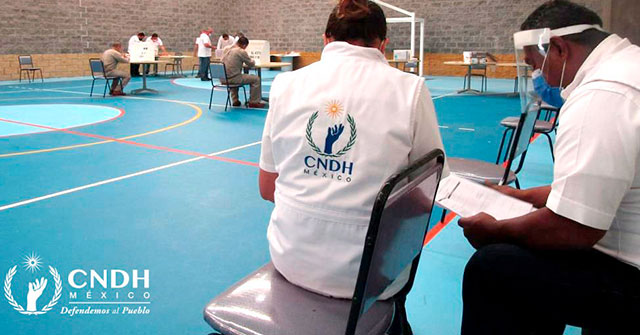 CNDH permanece atenta a implementación de prueba piloto del voto de las personas en prisión preventiva