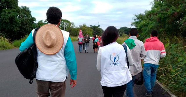 Preocupa a CNDH condiciones en que se realiza la caravana migrante