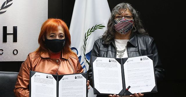 Firman Convenio CNDH e INEA para fortalecer el MEVyT en materia de derechos humanos