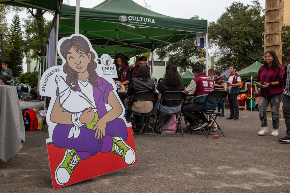 Encuentro Internacional - Proyecto integral Cultura de Paz, Igualdad y DDHH, repensar lo humano. Actividades.