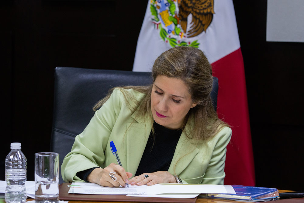 Ceremonia protocolaria de Firma de Convenio de Colaboración - CNDH - PADF.