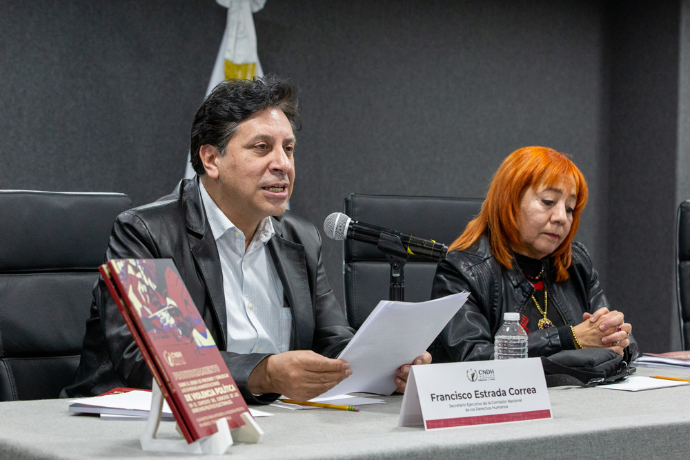 Presentación del libro “Pronunciamiento sobre el deber de prevenir y erradicar las diversas manifestaciones de violencia política en el contexto del ejercicio de los derechos político-electorales” Presentación del libro “Pronunciamiento sobre el deber de prevenir y erradicar las diversas manifestaciones de violencia política en el contexto del ejercicio de los derechos político-electorales”