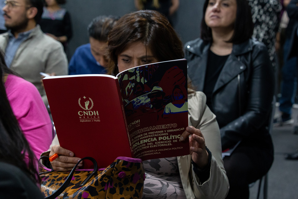 Presentación del libro “Pronunciamiento sobre el deber de prevenir y erradicar las diversas manifestaciones de violencia política en el contexto del ejercicio de los derechos político-electorales”