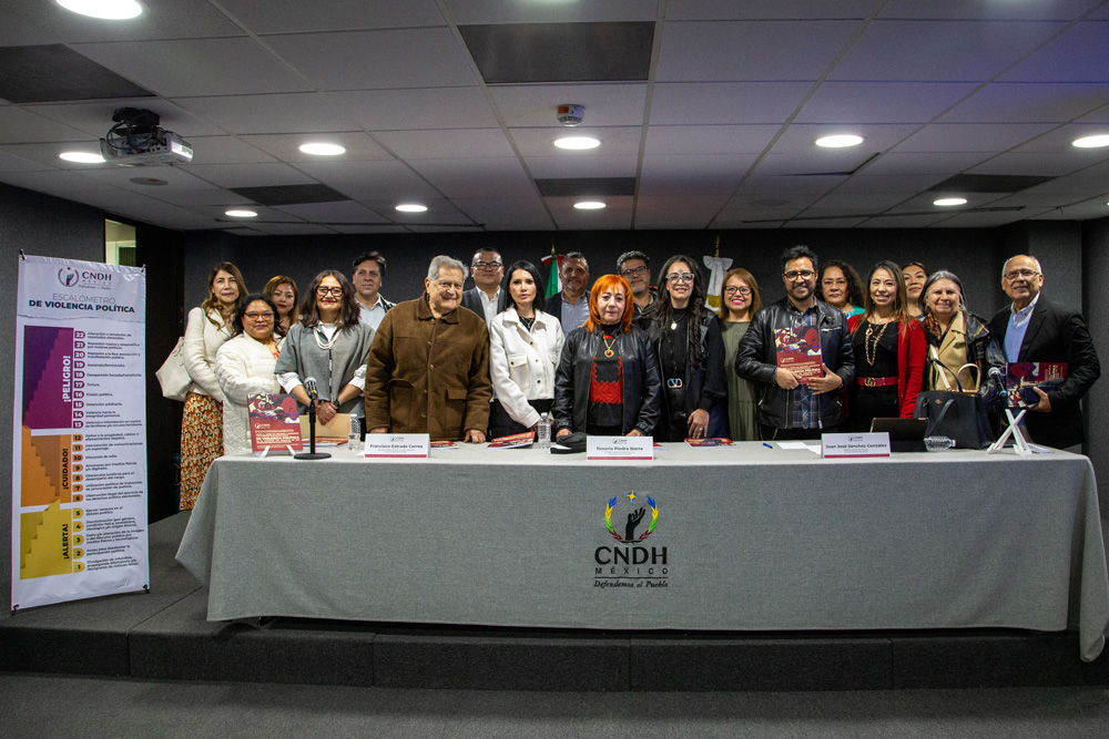 Presentación del libro “Pronunciamiento sobre el deber de prevenir y erradicar las diversas manifestaciones de violencia política en el contexto del ejercicio de los derechos político-electorales”