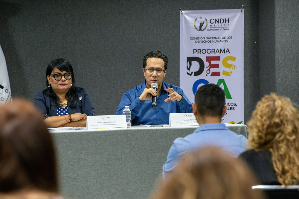 Inauguración y 1er día: Foro sobre los derechos económicos. DESCA