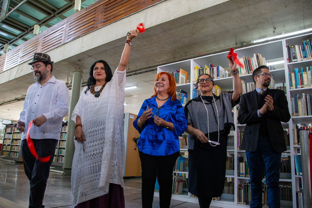 Inauguración: Nueva sede del centro de documentación y biblioteca. Biblioteca Vasconcelos