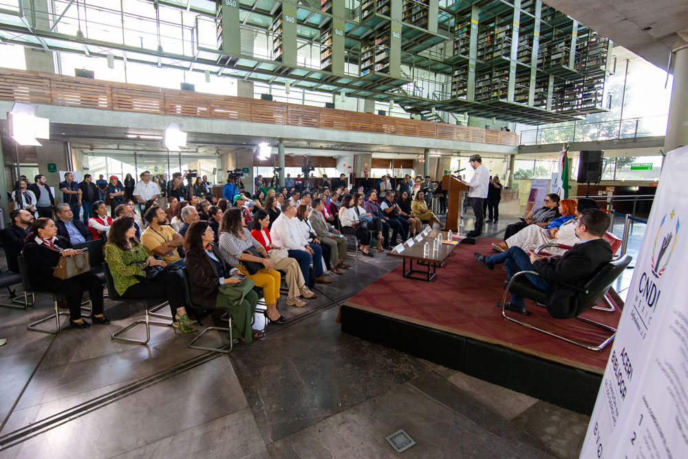 Inauguración: Nueva sede del centro de documentación y biblioteca. Biblioteca Vasconcelos