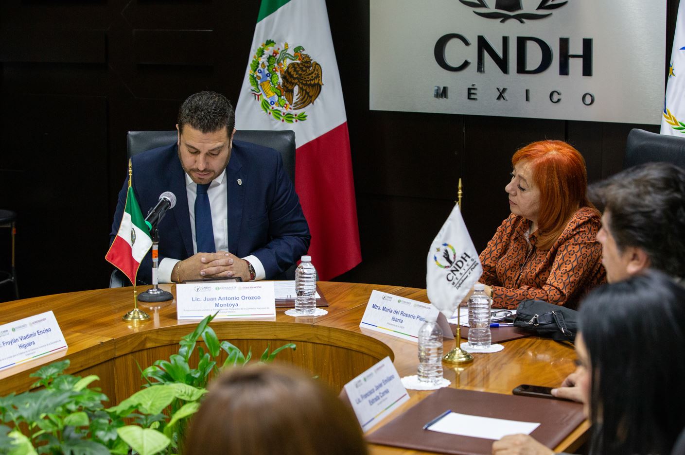 Firma de convenio CNDH - CONAMED