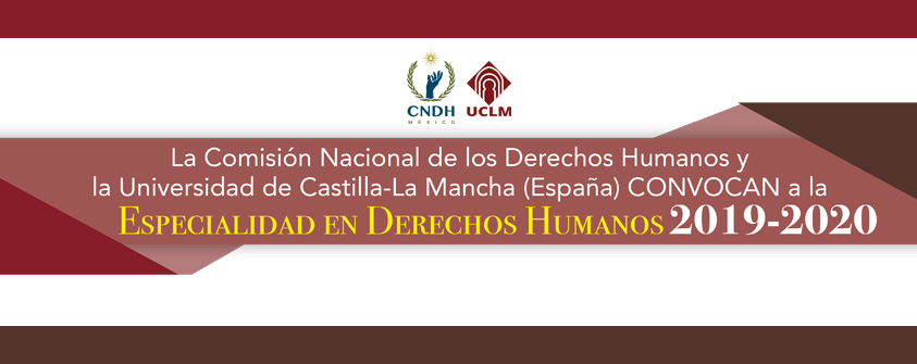 "Especialidad en Derechos Humanos 2019-2020"