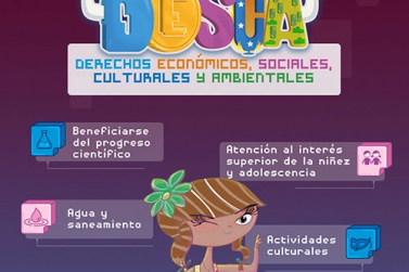 Para una vida digna, conoce tus DESCA. Infografía I