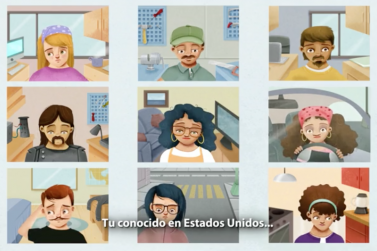 Audiovisual “Tu conocido en Estados Unidos …”