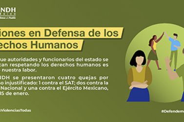 Acciones en Defensa de los Derechos Humanos